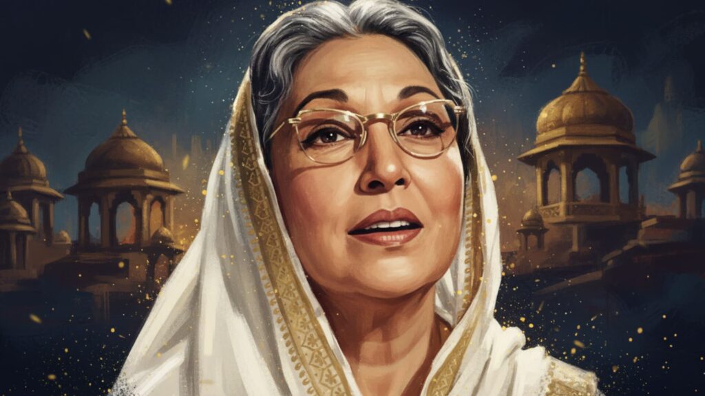 ललिता पवार का घमंड और रुवाब वाला सिनेमाई फ़ोटो