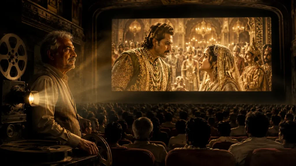 पुराने cinema hall में Mughal-E-Azam की timeless legacy