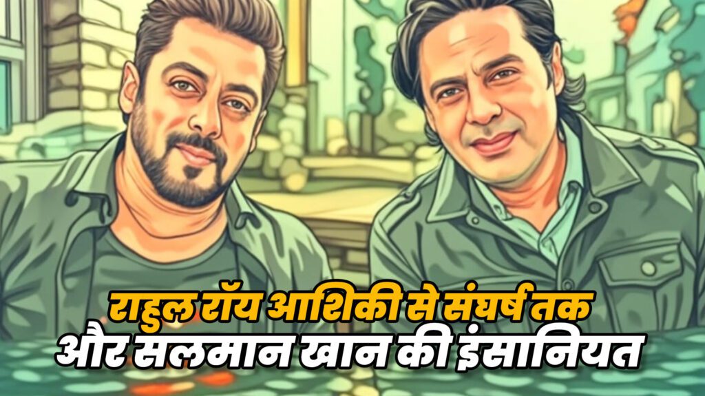 सलमान खान और राहुल रॉय का abstract illustration फोटो