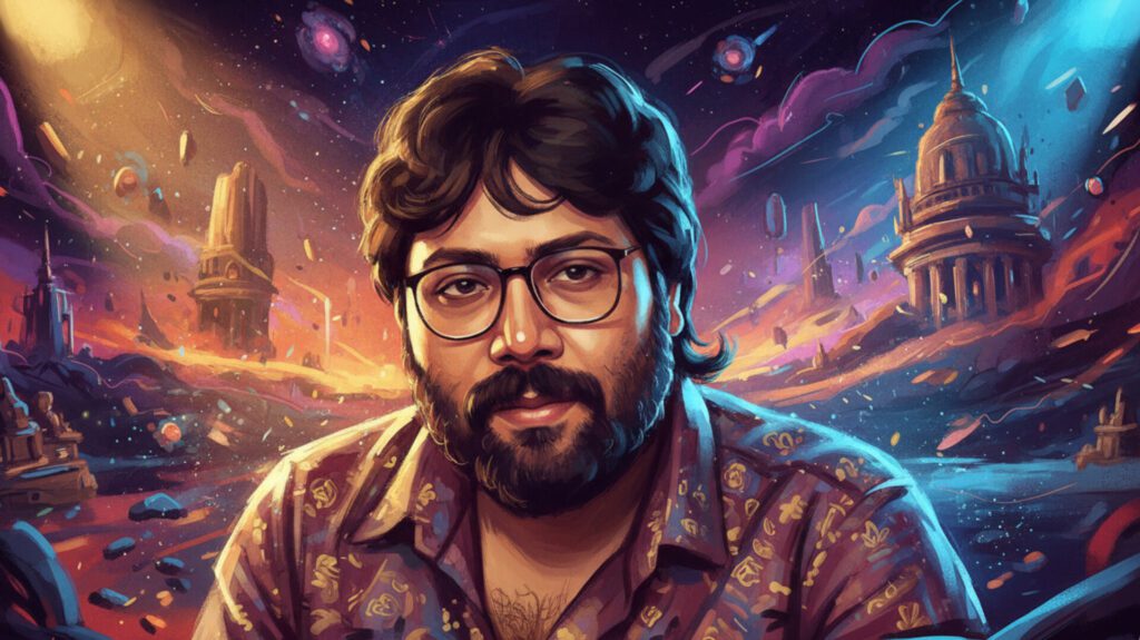 संदीप रेड्डी वांगा का पोर्ट्रेट