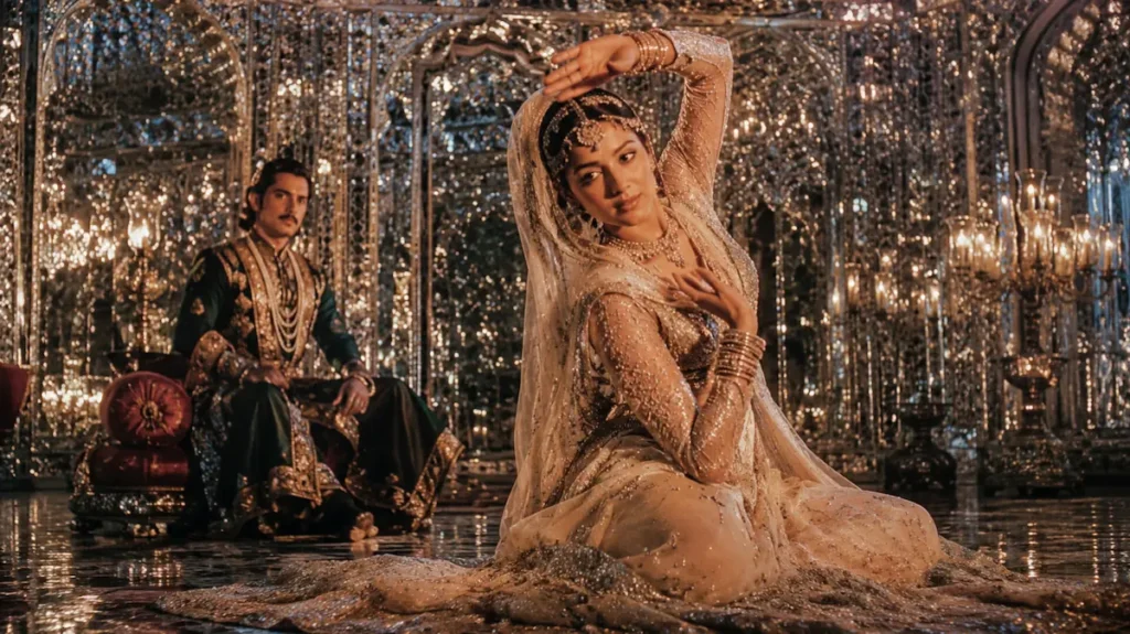 शाही शीश महल में cinematic grandeur का मंजर