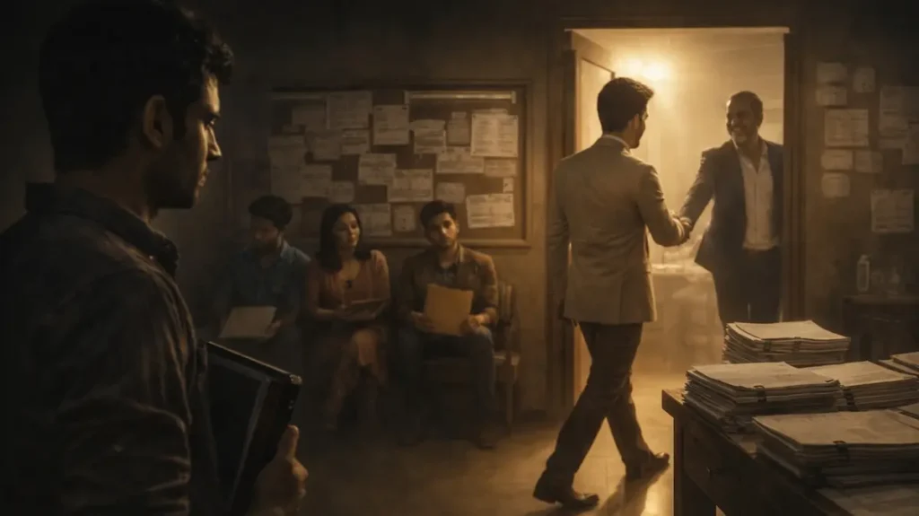 ऑडिशन रूम के बाहर खड़ा संघर्ष करता कलाकार और अंदर मिलता खास मौका