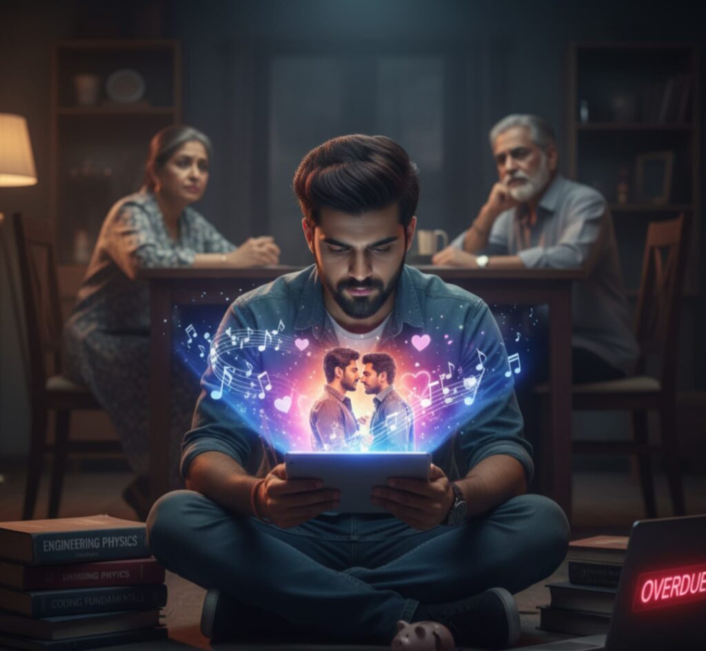 युवाओं पर फिल्मी लव-ड्रामा का प्रभाव: करियर और परिवार की अनदेखी।