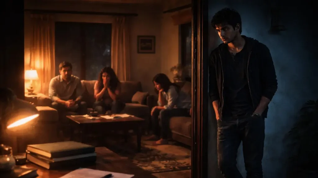 घर में बढ़ती खामोशी और टूटती उम्मीदों का मंजर