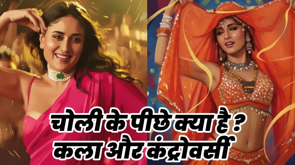 माधुरी दीक्षित और करीना कपूर डांस इलस्ट्रेशन, बॉलीवुड