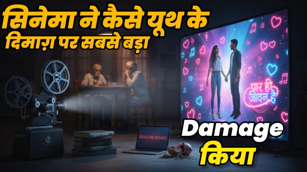 सिनेमा के प्यार में डूबा युवा, जिम्मेदारियों से बेखबर।