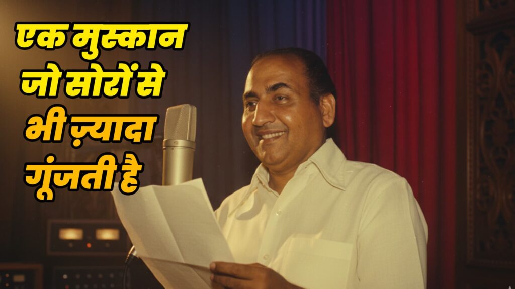 मोहम्मद रफ़ी रिकॉर्डिंग स्टूडियो, मेलोडी किंग, सिनेमैटिक लाइट