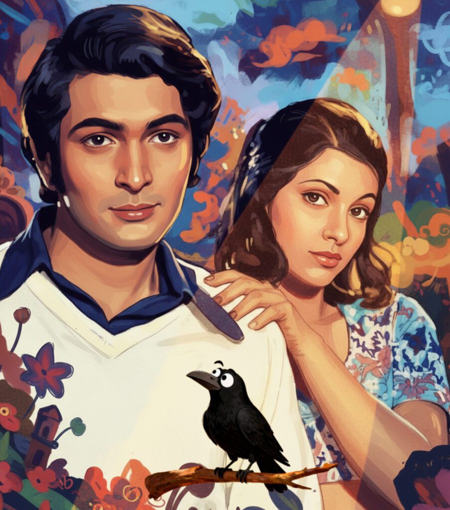 राज कपूर, वैजयंतीमाला और राजेंद्र कुमार 1962 की फिल्म 'संगम' में 