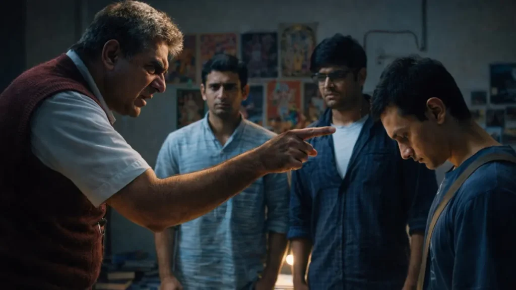 सख़्त उस्ताद का छात्र पर दबाव भरा सामना