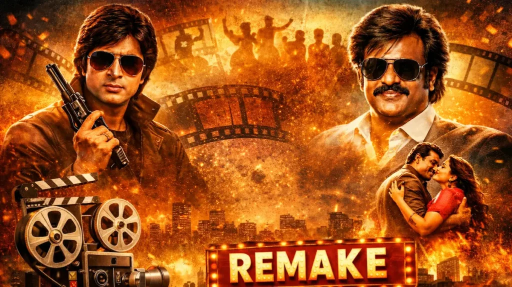 80 के दशक में रीमेक सिनेमा का इशारों में कहानी बयान करता दृश्य