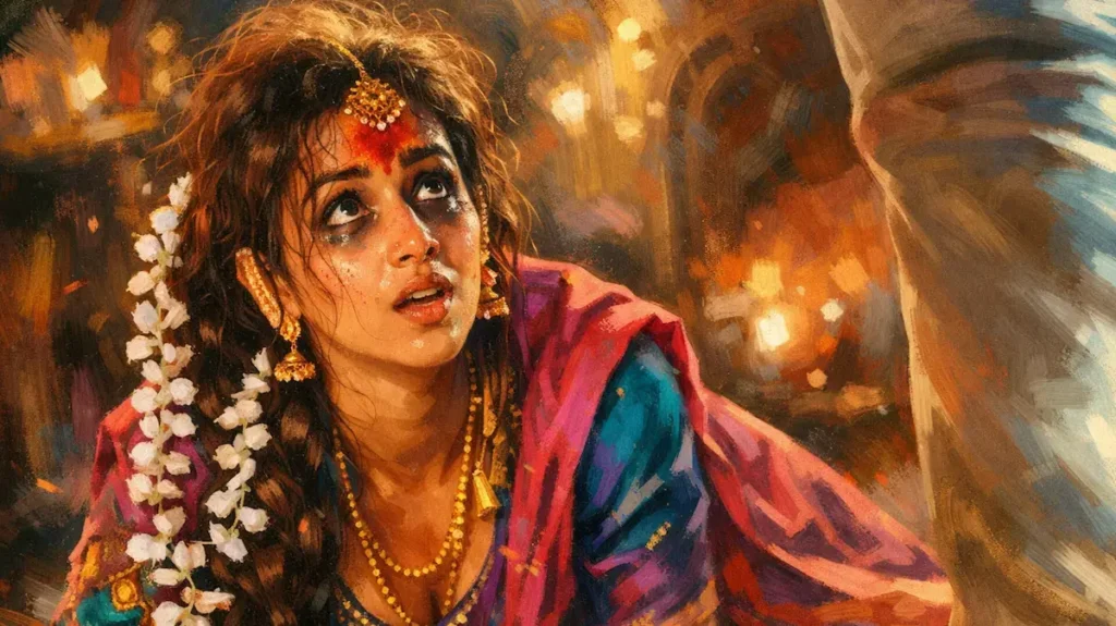 बॉलीवुड सिनेमा से प्रेरित रहस्यमयी दृश्य