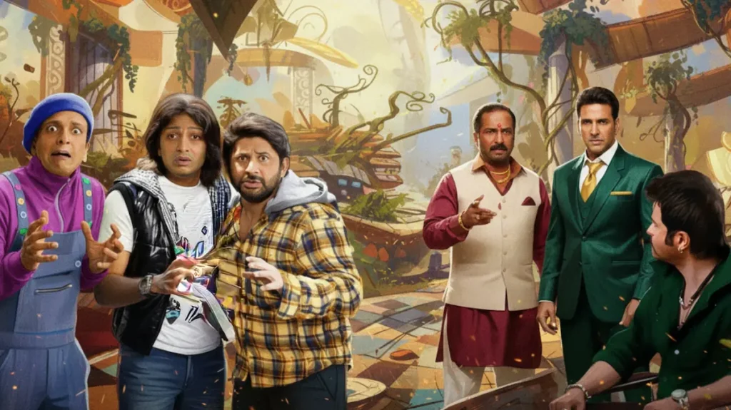 बॉलीवुड कॉमेडी फिल्मों से प्रेरित एक मज़ेदार दृश्य