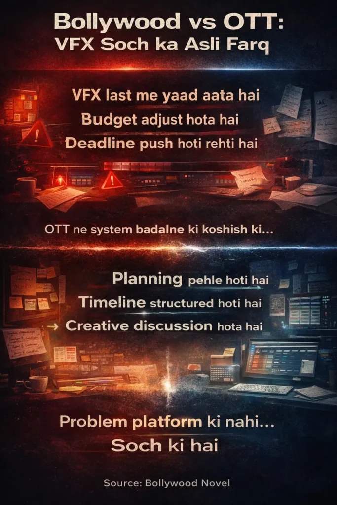 बॉलीवुड और ओटीटी वीएफएक्स काम के तरीक़े का फर्क़
