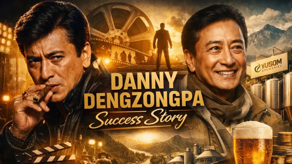 डैनी डेन्ज़ोंगपा का सिनेमैटिक कोलाज पोर्ट्रेट