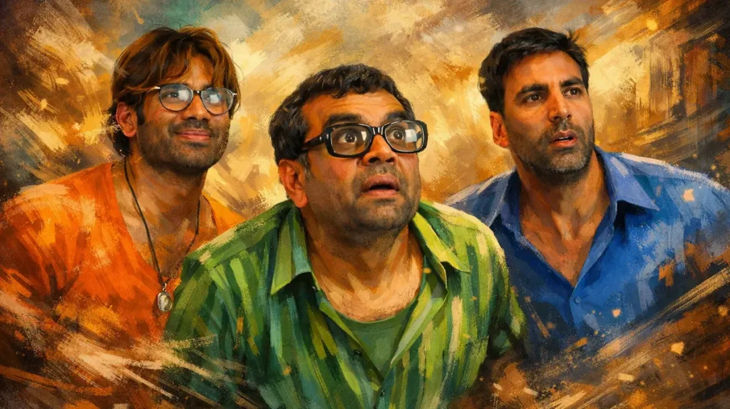 हेरा फेरी फिल्म का यादगार सीन