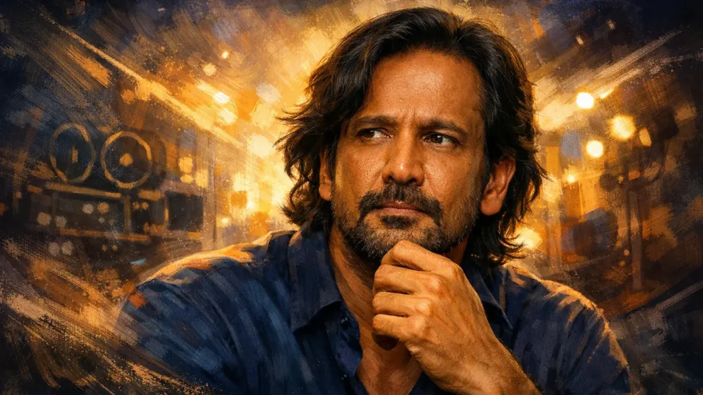 Kay Kay Menon से प्रेरित एक गंभीर अभिनेता का सिनेमैटिक पोर्ट्रेट
