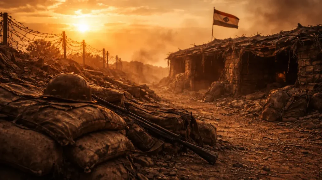 डूबती धूप में पुरानी सरहद का खामोश ठिकाना