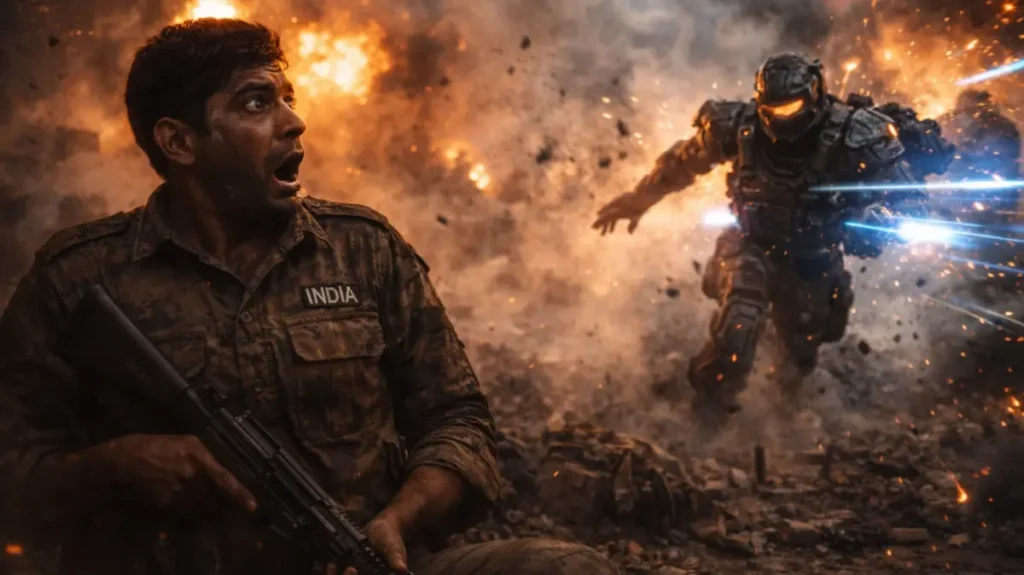 वीएफएक्स और शोर में दबा फौजी का असली जज़्बा