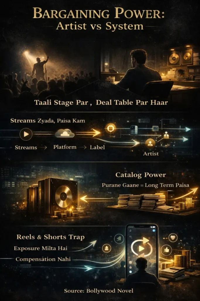 स्टेज और कॉन्ट्रैक्ट की दुनिया के बीच फँसा म्यूज़िक आर्टिस्ट, कमाई के असंतुलन का दृश्य