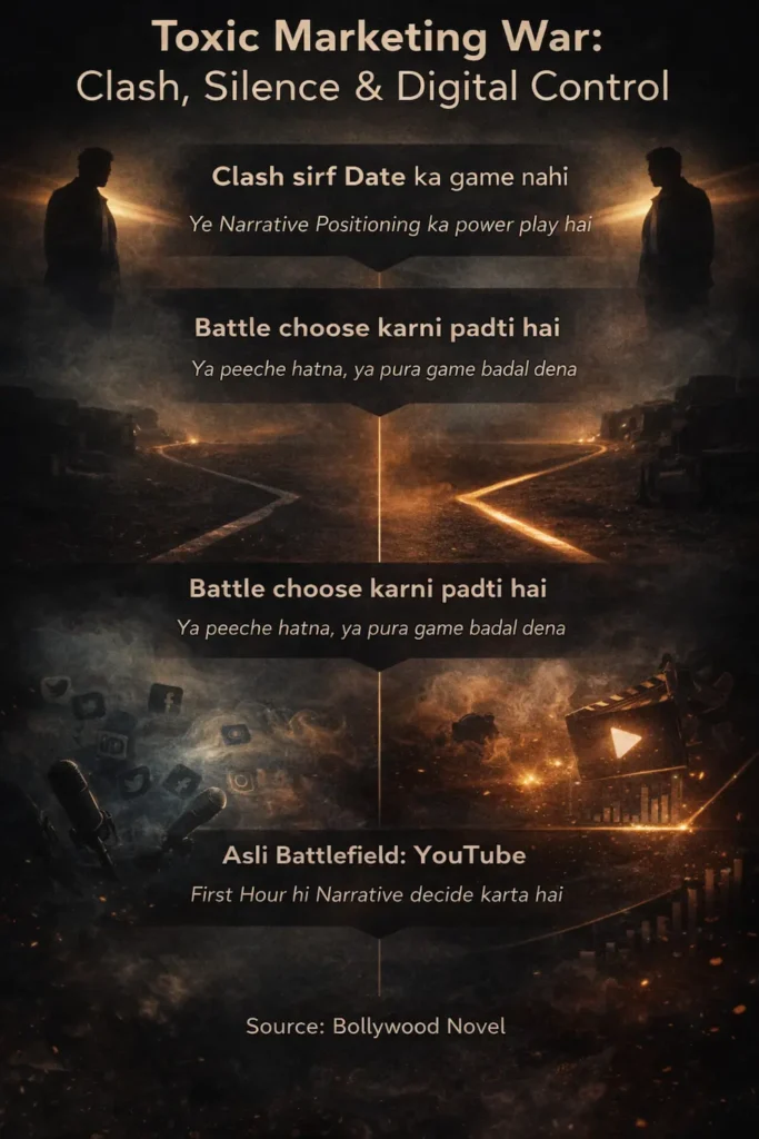 यश टॉक्सिक मूवी मार्केटिंग स्ट्रैटेजी का स्ट्रक्चर्ड विज़ुअल विश्लेषण