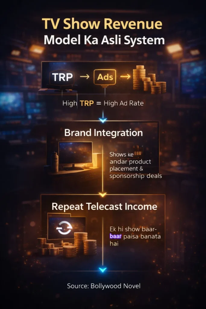 TV Show Business Model India में रेवेन्यू सिस्टम का वाज़ेह ख़ाका