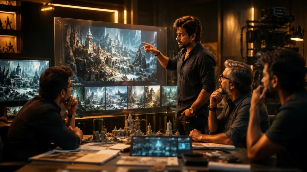 cinematic world-building discussion में शामिल VFX supervisor