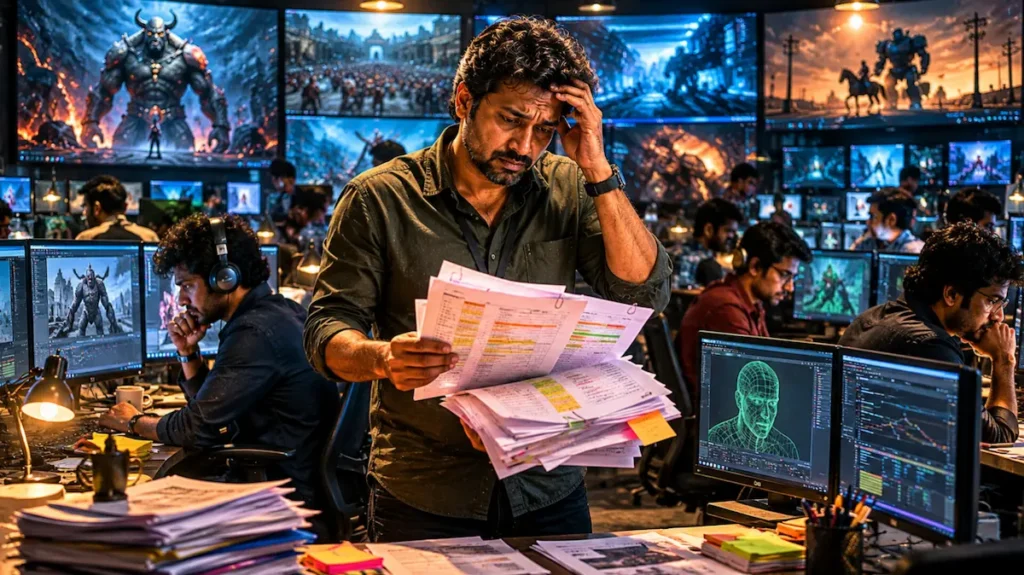 दबाव में काम करता VFX स्टूडियो