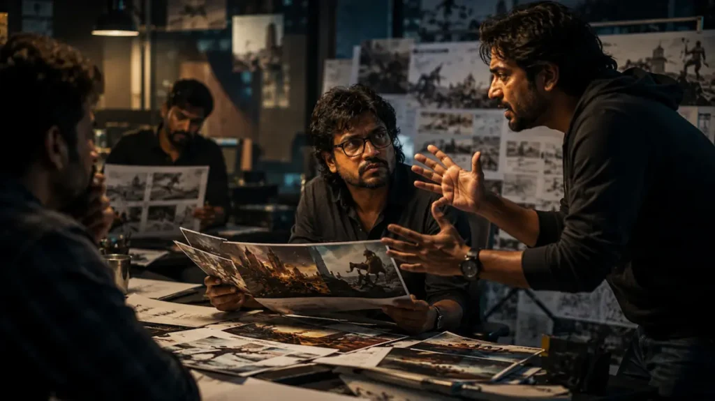 तनाव भरी VFX discussion में उलझी फिल्म टीम