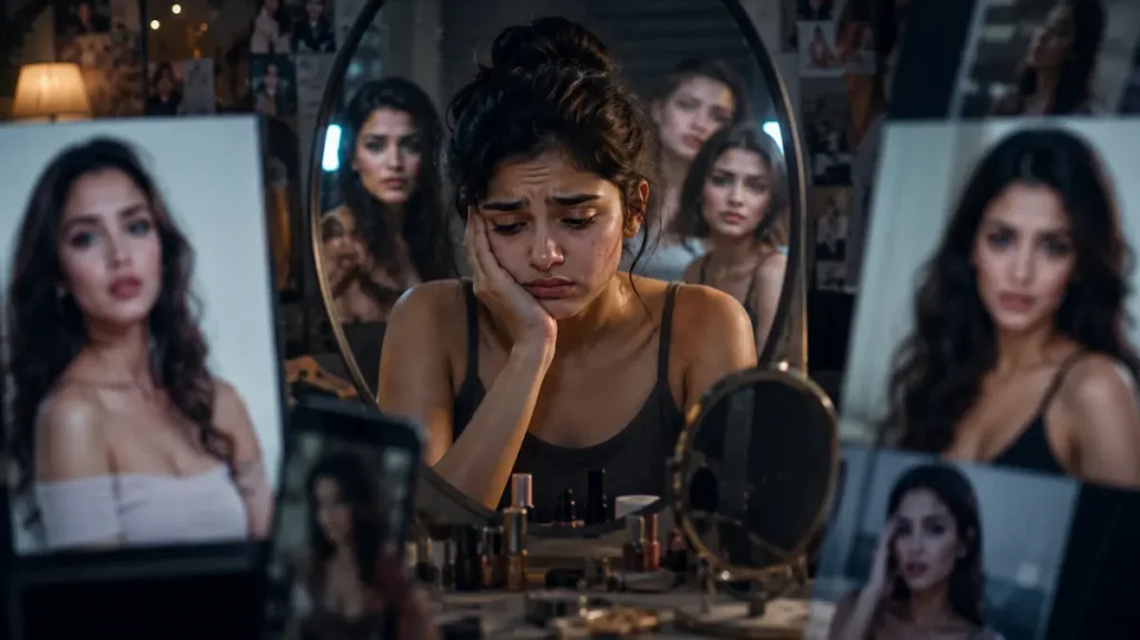 Body Image Crisis से जूझती एक लड़की